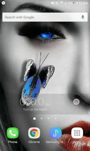 Play Blue Eyes Butterfly LWP as an online game Blue Eyes Butterfly LWP with UptoPlay