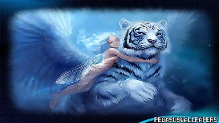 Play Blue Fairy Wallpaper