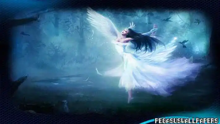 Play Blue Fairy Wallpaper