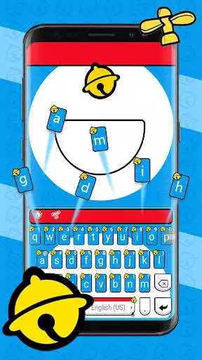 Play Blue Fat Cat Keyboard Theme  and enjoy Blue Fat Cat Keyboard Theme with UptoPlay