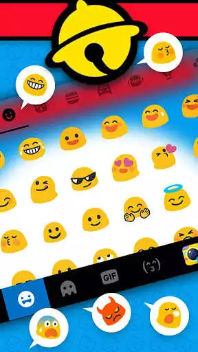 Play Blue Fat Cat Keyboard Theme as an online game Blue Fat Cat Keyboard Theme with UptoPlay