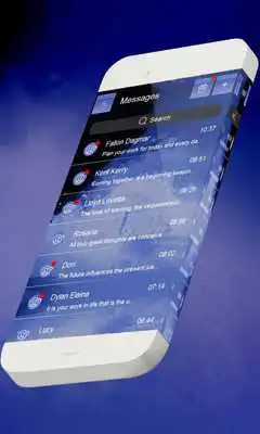 Play Blue feeling S.M.S. Skin