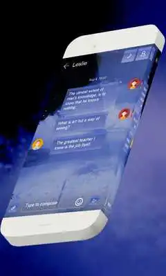 Play Blue feeling S.M.S. Skin