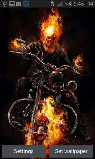 Play Blue Fire Bike LWP