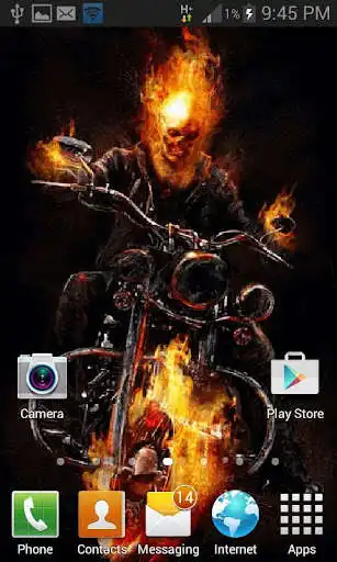 Play Blue Fire Bike LWP