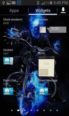 Play Blue Fire Bike LWP