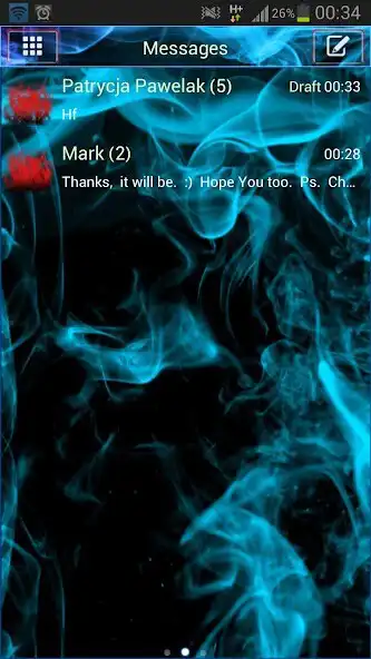 Play Blue Fire Theme GO SMS  and enjoy Blue Fire Theme GO SMS with UptoPlay
