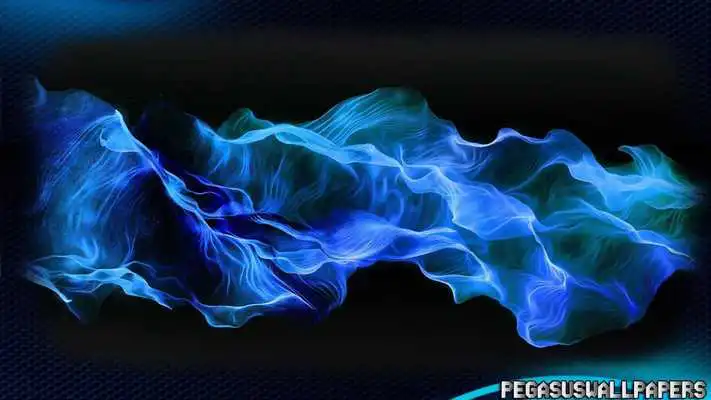 Play Blue Fire Wallpaper as an online game Blue Fire Wallpaper with UptoPlay