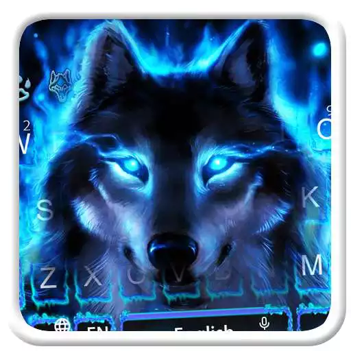 Run free android online Blue Fire Wolf Keyboard Theme APK Run free android online Blue Fire Wolf Keyboard Theme APK