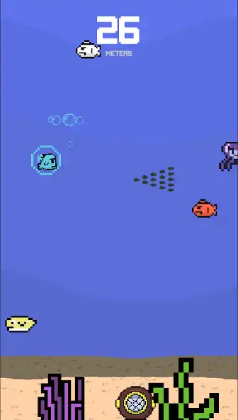 Play Blue Fish as an online game Blue Fish with UptoPlay