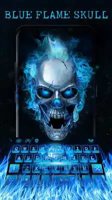 Play Blue Flame Keyboard Theme