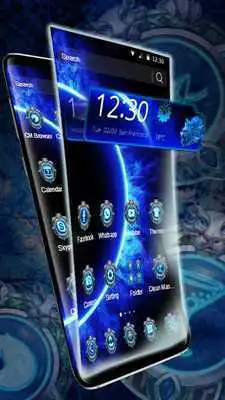 Play blue flame tiger