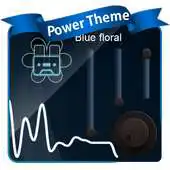 Free play online Blue floral Poweramp Skin APK Free play online Blue floral Poweramp Skin APK
