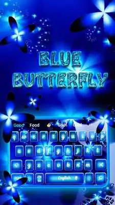 Play Blue Flower butterfly