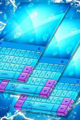 Play Blue Flowers Theme for Keypad