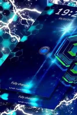 Play Blue Futuristic Locker Theme