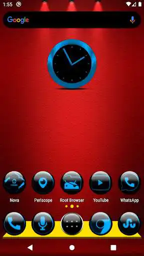 Play Blue Glass Orb Icon Pack  and enjoy Blue Glass Orb Icon Pack with UptoPlay