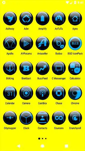 Play Blue Glass Orb Icon Pack as an online game Blue Glass Orb Icon Pack with UptoPlay