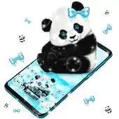 Free play online Blue Glitter Cute Panda Keyboard APK Free play online Blue Glitter Cute Panda Keyboard APK