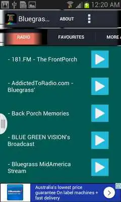 Play Bluegrass Music Radio  and enjoy Bluegrass Music Radio with UptoPlay