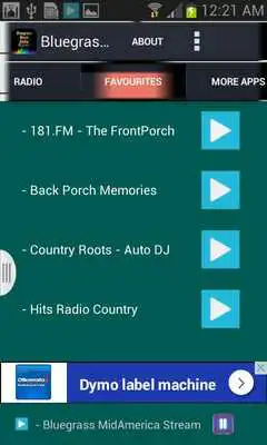 Play Bluegrass Music Radio as an online game Bluegrass Music Radio with UptoPlay