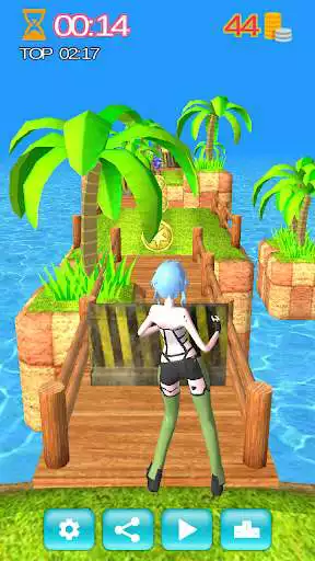 Play Blue Haired Girl  and enjoy Blue Haired Girl with UptoPlay