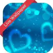 Free play online Blue Heart Cube 3D LWP APK