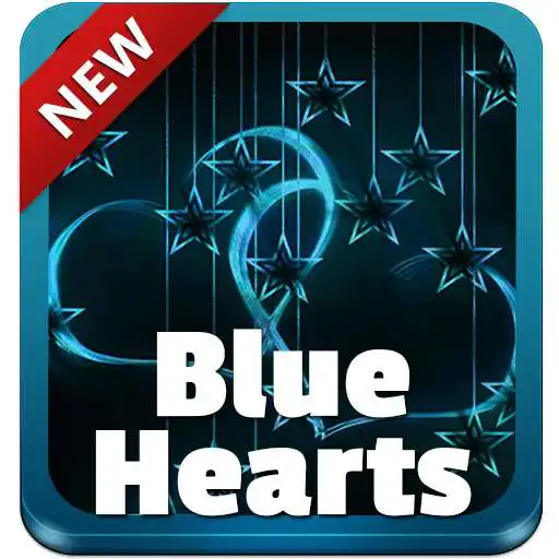 Free play online Blue Hearts GO Keyboard APK Free play online Blue Hearts GO Keyboard APK