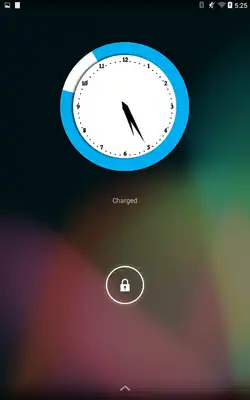 Play Blue Heaven Clock Widget