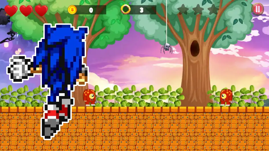 Play Blue Hedgehog Classic Dash Adv  and enjoy Blue Hedgehog Classic Dash Adv with UptoPlay