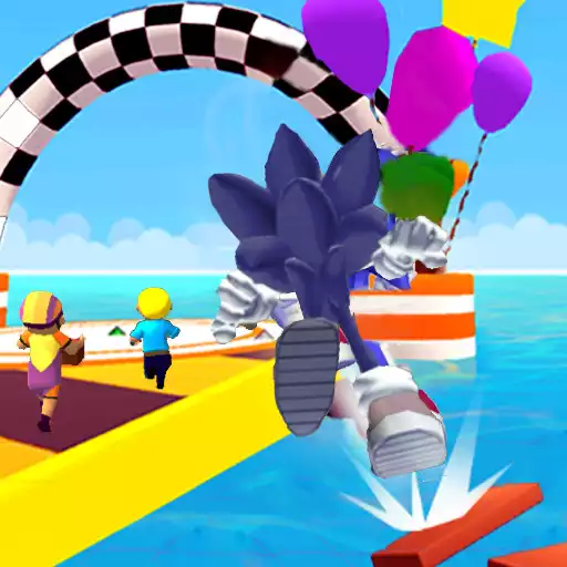Play Blue Hedgehog Run - Shortcut Blue Adventure APK