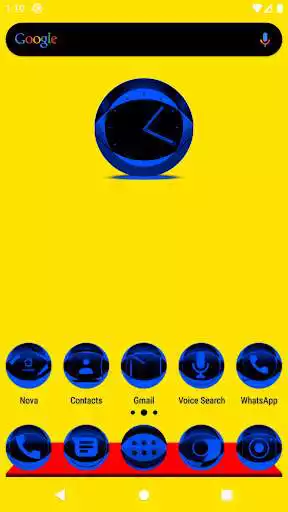 Play Blue Icon Pack Style 2  and enjoy Blue Icon Pack Style 2 with UptoPlay