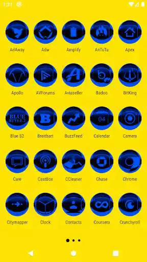 Play Blue Icon Pack Style 2 as an online game Blue Icon Pack Style 2 with UptoPlay