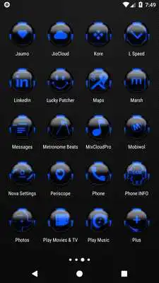 Play Blue Icon Pack Style 6 ✨Free✨