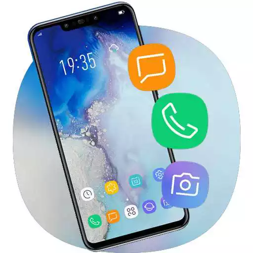 Play Blue Jade theme one plus 7 hd note 10 launcher APK