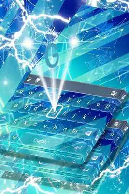 Play Blue Keyboard Theme Free