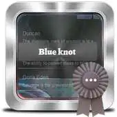 Free play online Blue knot GO SMS APK Free play online Blue knot GO SMS APK