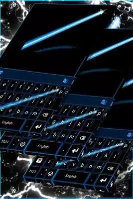 Play Blue Laser Keyboard Theme Play Blue Laser Keyboard Theme
