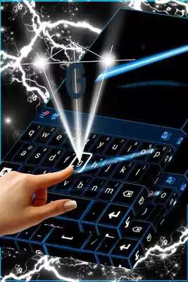 Play Blue Laser Keyboard Theme Play Blue Laser Keyboard Theme