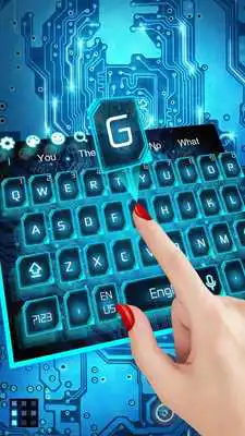 Play Blue Light Animated Keyboard Play Blue Light Animated Keyboard