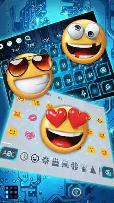 Play Blue Light Animated Keyboard Play Blue Light Animated Keyboard