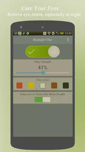 Play Bluelight Filter - Eye Care as an online game Bluelight Filter - Eye Care with UptoPlay