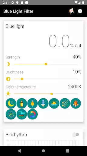 Play Bluelight Filter - Night Mode