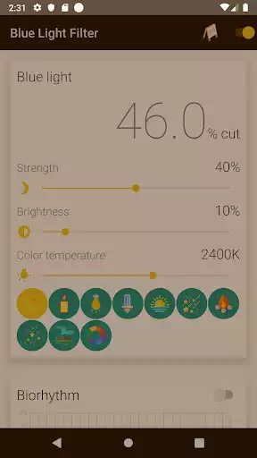 Play Bluelight Filter - Night Mode