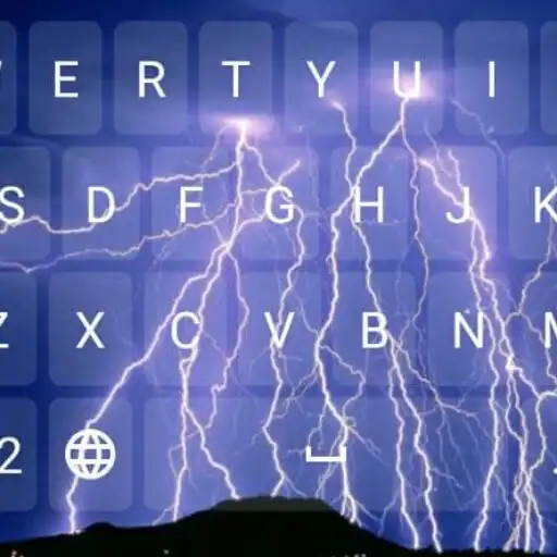 Play Blue Lightning Keyboard Theme APK Play Blue Lightning Keyboard Theme APK