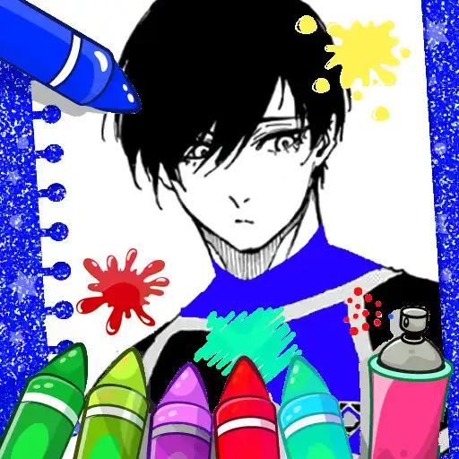 Play Blue Lock coloring book APK