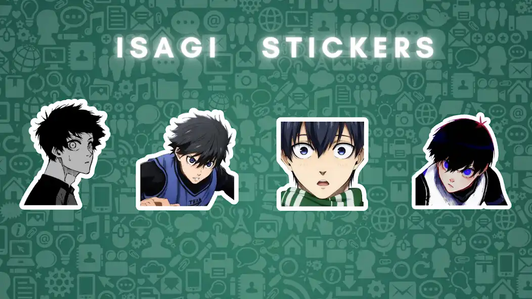 Play Blue Lock stickers - WASticker  and enjoy Blue Lock stickers - WASticker with UptoPlay