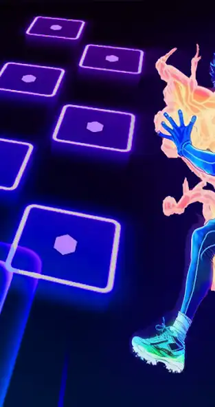 Play Blue Lock : Tiles Hop EDM as an online game Blue Lock : Tiles Hop EDM with UptoPlay