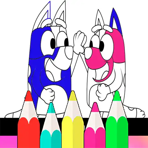 Play bluely coloring book APK Play bluely coloring book APK