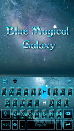 Play Bluemagicalgalaxy Keyboard Theme Play Bluemagicalgalaxy Keyboard Theme